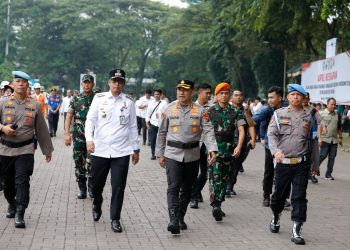 Kapolrestabes Medan Pimpin Apel Kesiapan Tanggap Darurat Bencana Hidrometeorologi 2025