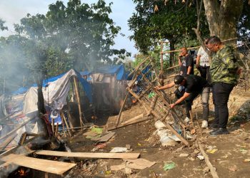 Barak Narkoba Dibongkar dan Dibakar! Satres Narkoba Polrestabes Medan Gerebek Dua Sarang Sabu di Sunggal