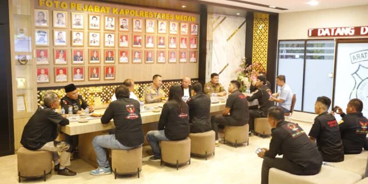 Kapolrestabes Medan Tegaskan Atensi Jermal saat Audiensi dengan DPC GRIB