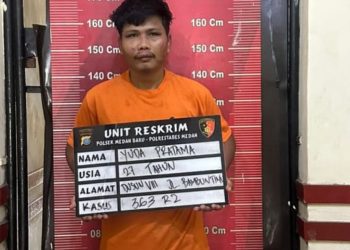 “Sepuluh Kali Gasak Motor di Kampus USU, Residivis Akhirnya Tumbang di Tangan Polsek Medan Baru”