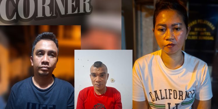 Polsek Sunggal Amankan Tiga Pelaku dalam Operasi Gerebek Sarang Narkoba