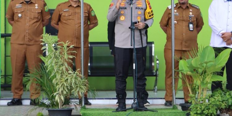 Kapolrestabes Medan Pimpin Upacara di Muhammadiyah 3, Ingatkan Pelajar Soal Geng Motor dan Narkoba