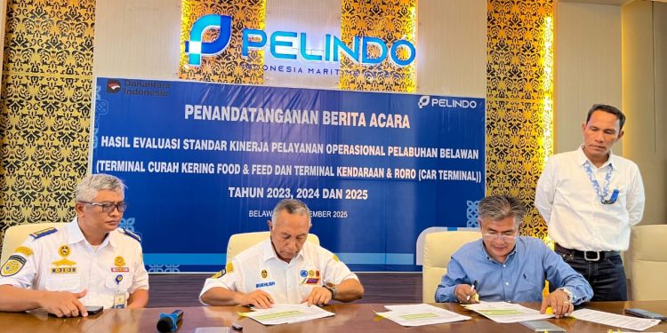 Pelindo Regional 1 Belawan Perkuat Layanan Melalui Evaluasi Kinerja Terminal Curah Kering dan Terminal Kendaraan