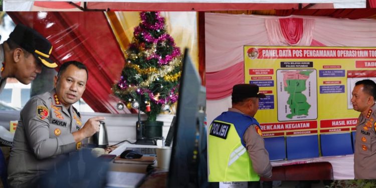 Kapolrestabes Medan Pastikan Pospam Siaga dan Terkontrol Lewat Aplikasi SOT