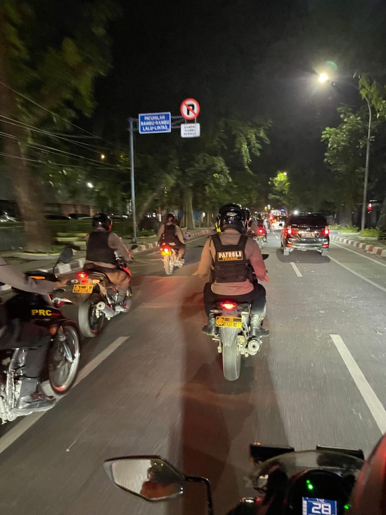 Amankan Ibadah Natal, Jean Calvijn Pimpin Patroli Skala Besar di Kota Medan
