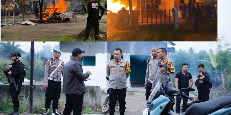 Polrestabes Serang Kampung Narkoba Jermal 15, Enam Barak Dibongkar dan 80% Warga Curi Listrik Terungkap