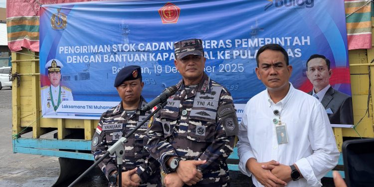 Pelindo Regional 1 Belawan Dukung Pengiriman Cadangan Beras Pemerintah ke Pulau Nias