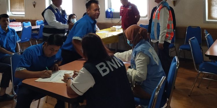 Pelindo Dukung BNN Lakukan Tes Urine ABK di Pelabuhan Belawan