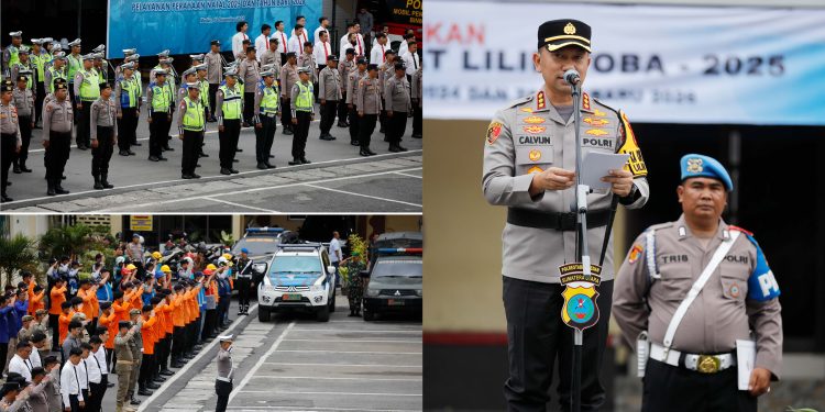 Apel Operasi Lilin Toba 2025 Digelar, Polrestabes Medan Perkuat Kesiapan Pengamanan Nataru