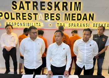 Polrestabes Medan Tangkap Empat Pelaku Penimbunan Pertalite Subsidi Lewat myPertamina