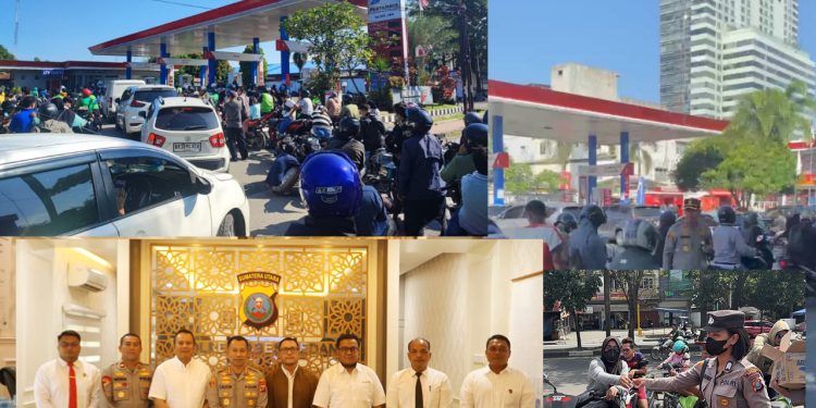 Kapolrestabes Medan Instruksikan Respons Cepat Atasi Kelangkaan BBM dan Isu Viral Air di SPBU