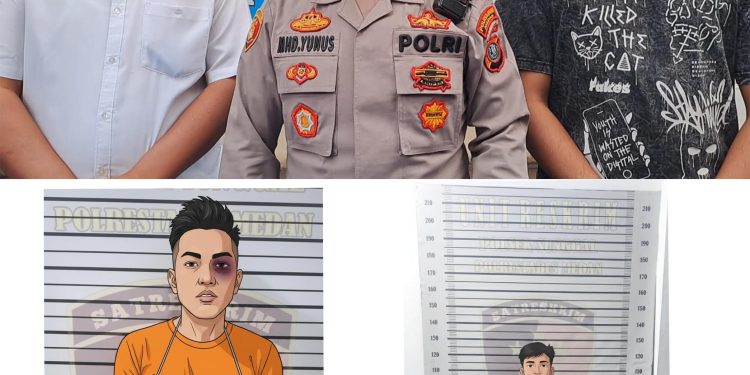 Dua Pemuda dan 23 TKP: Polsek Sunggal Ungkap Aksi Curanmor Dua Pemuda dan 23 TKP: Polsek Sunggal Ungkap Aksi Curanmor