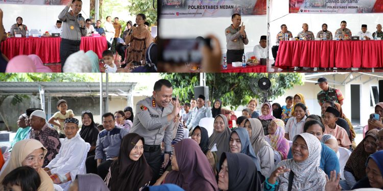 “Mendengar Saja Saya Merinding” Kapolrestabes Medan Terenyuh Keluhan Warga Jermal XV