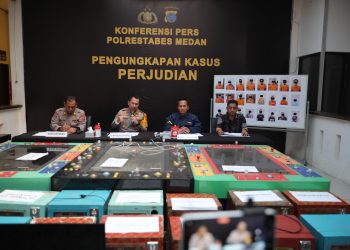 Kartel Jermal Runtuh: Polrestabes Medan Sapu Bersih Judi dari Online hingga Mesin Darat