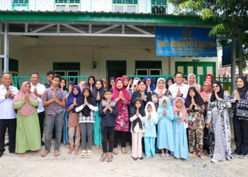 Di Bawah Kepemimpinan Wali Kota Wesly, Aksi Sosial Mengalir: Ny Liswati Hadiri Ramadhan Berbagi di Panti Asuhan