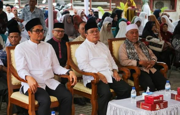 Safari Ramadhan, Wali Kota Wesly Perintahkan Air Siap Minum Hadir di Masjid Al Ikhlas