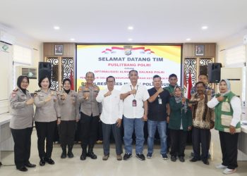 Puslitbang Polri Teliti Optimalisasi Almatsus Dalmas dan Ketahanan Pangan di Polrestabes Medan