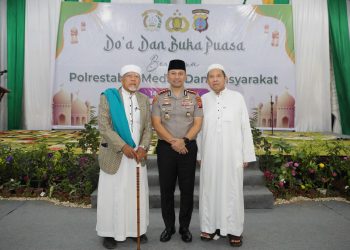 Ustadz Dr. Amhar Nasution dan Ustadz Zulfikar Hajar Apresiasi Tinggi Kegiatan Ramadan Polrestabes Medan
