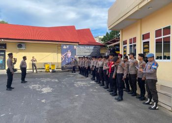 Dalmas Diperkuat, Polres Sibolga Siap Hadapi Unjuk Rasa dengan Pendekatan Humanis