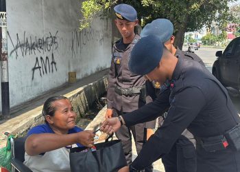 Brimob Polda Sumut Hadir dengan Hati: “Minggu Kasih” Menjadi Bukti Nyata Kepedulian di Tengah Warga Medan