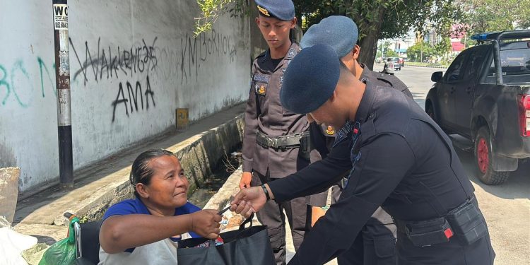 Brimob Polda Sumut Hadir dengan Hati: “Minggu Kasih” Menjadi Bukti Nyata Kepedulian di Tengah Warga Medan