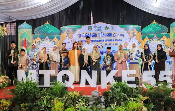 Wali Kota Wesly Tutup MTQN Siantar Utara, Martoba Raih Juara Umum