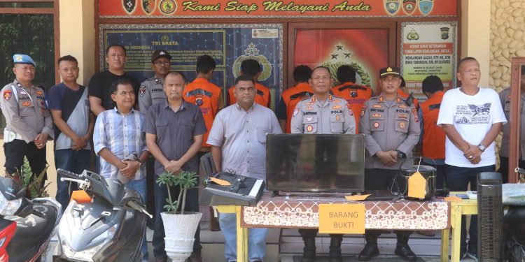 Polres Simalungun Ungkap Jaringan “Maling Serbabisa”, Belasan Pelaku Diamankan