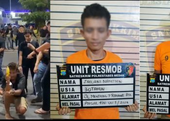 Kurang dari 1×24 Jam, Timsus JCS dan Resmob Polrestabes Medan Tangkap Dua Pelaku Curanmor