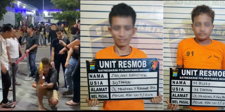 Kurang dari 1x24 Jam, Timsus JCS dan Resmob Polrestabes Medan Tangkap Dua Pelaku Curanmor Kurang dari 1×24 Jam, Timsus JCS dan Resmob Polrestabes Medan Tangkap Dua Pelaku Curanmor