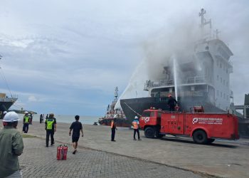 Operasional Pelabuhan Belawan Tetap Normal Usai Insiden Asap di Kapal KM Bintang Mas HSB 7