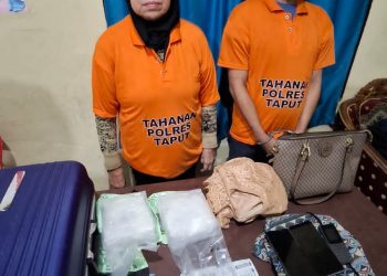 Penyelundupan 2 Kg Sabu di Bandara Silangit Digagalkan, Dua Tersangka Asal Samarinda Ditangkap