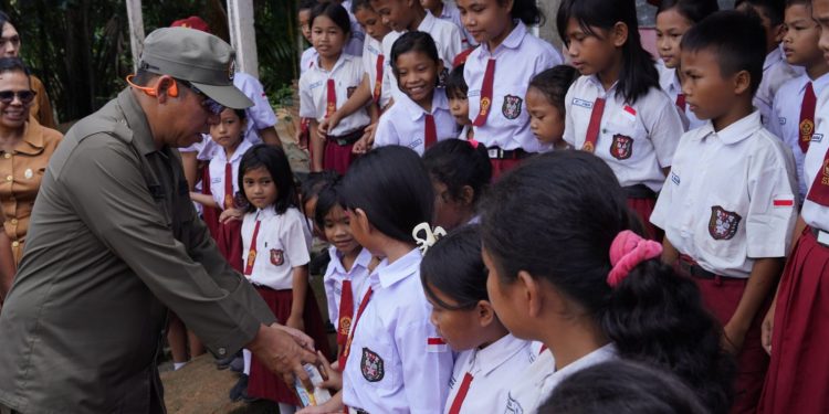 Kunker Bupati Tapanuli Utara di Kecamatan Parmonangan, Perkuat Pelayanan dan Pemulihan Pascabencana di Wilayah Terpencil