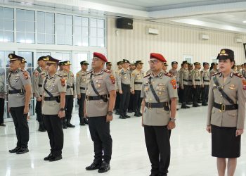 Sertijab PJU Polres Asahan Berlangsung Khidmat, Kapolsek Kota Kisaran Resmi Diserahterimakan
