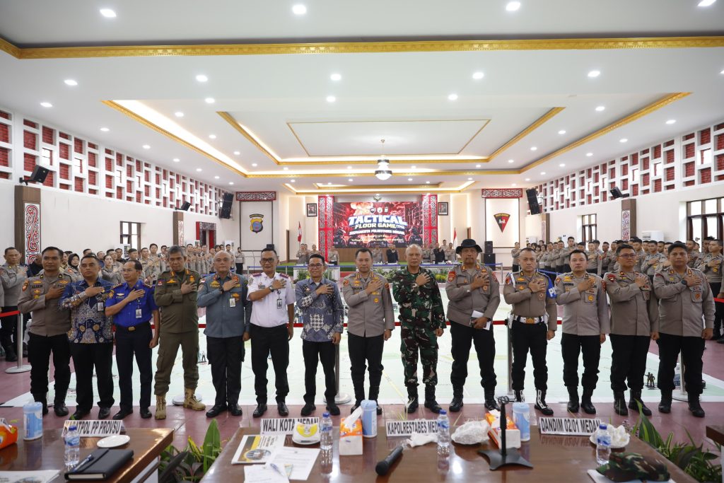 Polrestabes Medan Fokus Pengamanan Objek Vital Lewat TFG Sispamkota Polrestabes Medan Fokus Pengamanan Objek Vital Lewat TFG Sispamkota