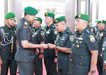 Pangdam I/BB Pimpin Sertijab Pejabat Utama, Tegaskan Regenerasi dan Puenguatan Kinerja Satuan