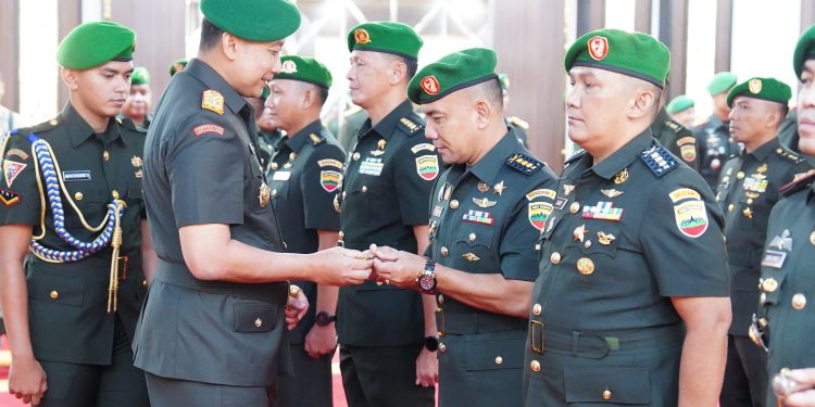 Pangdam I/BB Pimpin Sertijab Pejabat Utama, Tegaskan Regenerasi dan Puenguatan Kinerja Satuan