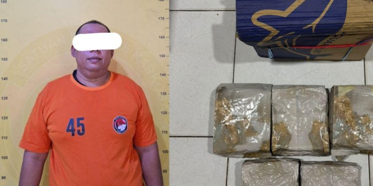 Digerebek di Silau Laut Asahan, 5 Kilogram Sabu Gagal Didrop ke Solo