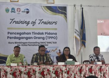 Lindungi Generasi Muda dari Ancaman TPPO, Guru BK Pematangsiantar Ikuti Pelatihan ToT