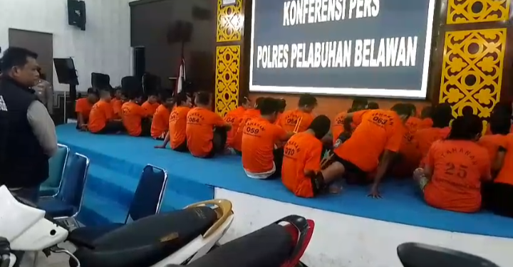 Curat Mendominasi, Polres Pelabuhan Belawan Tangani 211 Kasus Kejahatan Jalanan