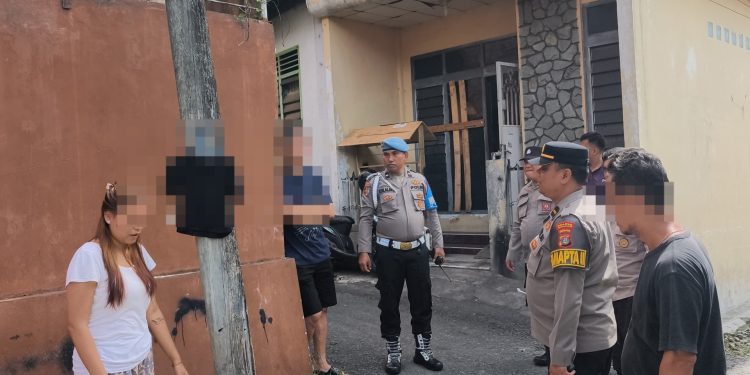 Respons Cepat Call Center 110, Polsek Siantar Selatan Mediasi Dugaan Pengancaman di Jalan Diponegoro