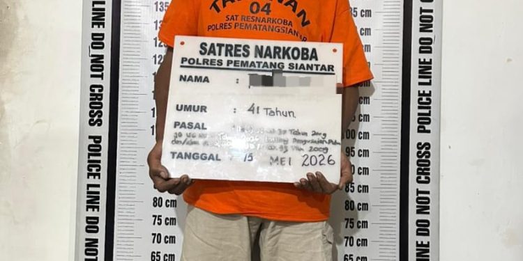 Residivis Narkoba Kembali Dibekuk, Polres Pematangsiantar Sita Belasan Paket Sabu