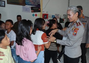 Penuh Kehangatan, Polres Pematangsiantar Berbagi Kasih di Panti Asuhan Thabita-Care