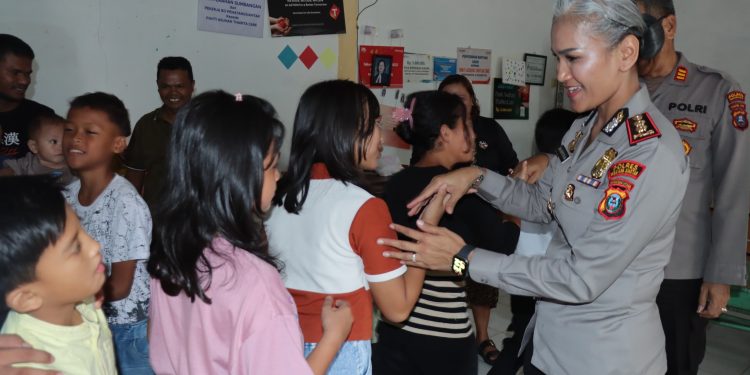 Penuh Kehangatan, Polres Pematangsiantar Berbagi Kasih di Panti Asuhan Thabita-Care