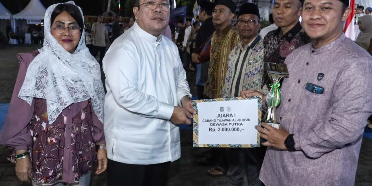 Wesly Silalahi Tutup MTQN ke-58, Gaungkan Semangat Lahirkan Generasi Qur’ani dari Pematangsiantar