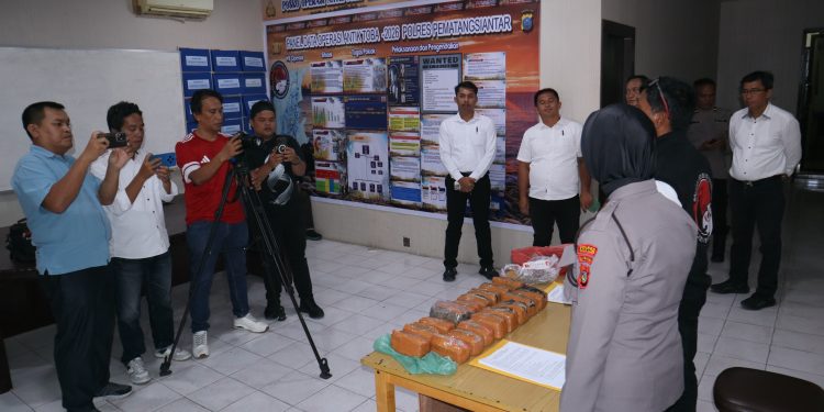 Kasat Narkoba Polres Pematangsiantar Beberkan 10 Kasus Narkoba Selama Mei 2026