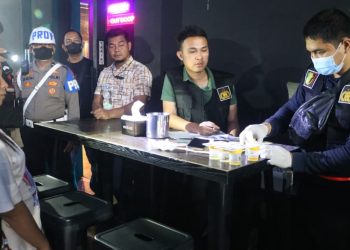 Razia Besar Polda Sumut di THM Medan, 4 Pengunjung High Pass Positif Narkoba
