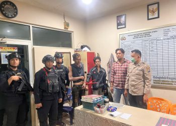 Saat Medan Terlelap, Patroli Brimob Sumut Gagalkan Percobaan Pencurian di Tengah Malam