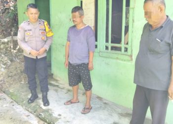 Respon Cepat Bhabinkamtibmas Polsek Siantar Utara Redam Kekhawatiran Warga Terkait Rumah Kosong