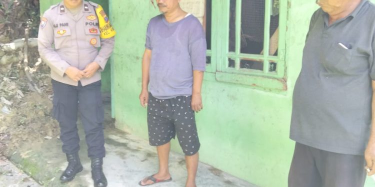 Respon Cepat Bhabinkamtibmas Polsek Siantar Utara Redam Kekhawatiran Warga Terkait Rumah Kosong