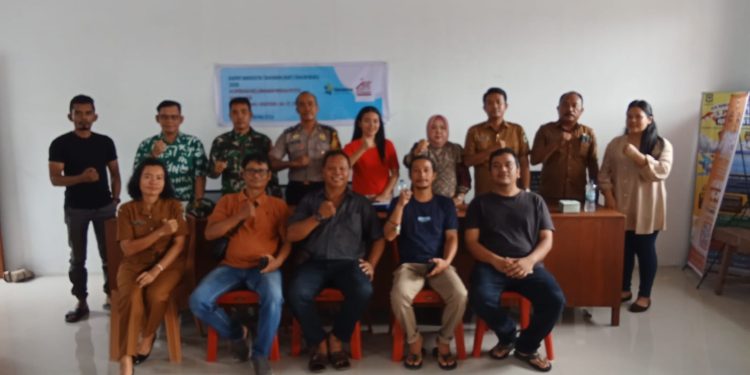 Bhabinkamtibmas Siantar Marihat Hadiri Pembentukan Koperasi Merah Putih di Kelurahan Nagahuta